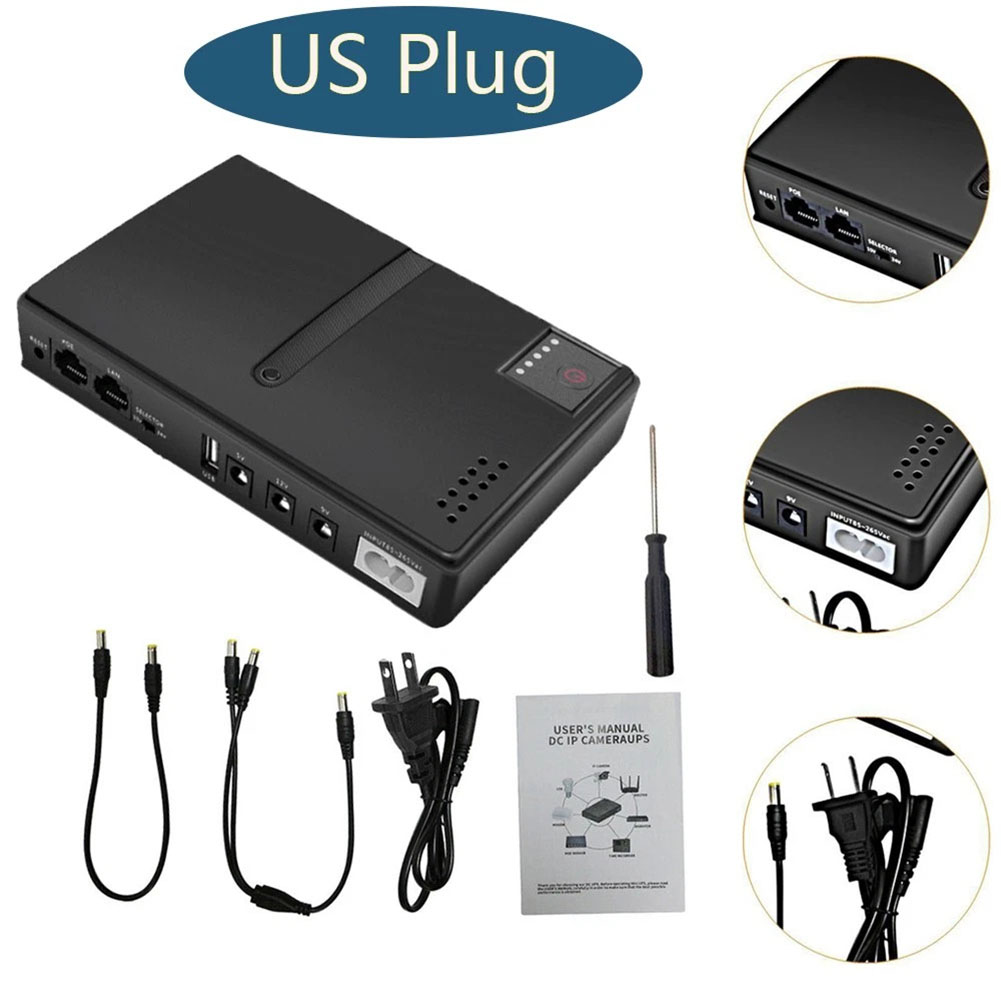 Outdoor Uninterruptible Power Supply - 1 szt. Zasilacz UPS do routera,