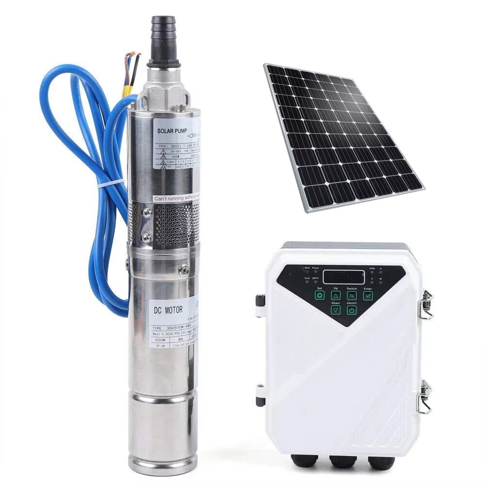 Water Pump Submersible - Pompa głębinowa solarna DC wysokociśnieniowa 48V