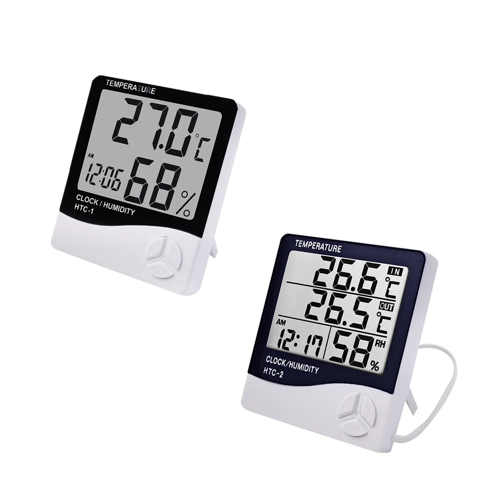 Outdoor Power Tower - HTC-1 HTC-2 Elektroniczny cyfrowy termometr LCD