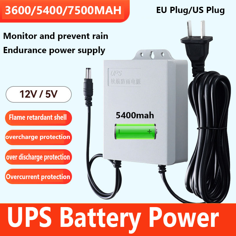 Outdoor Uninterruptible Power Supply - Wodoodporny UPS Zasilacz Awaryjny 12V 1.5A