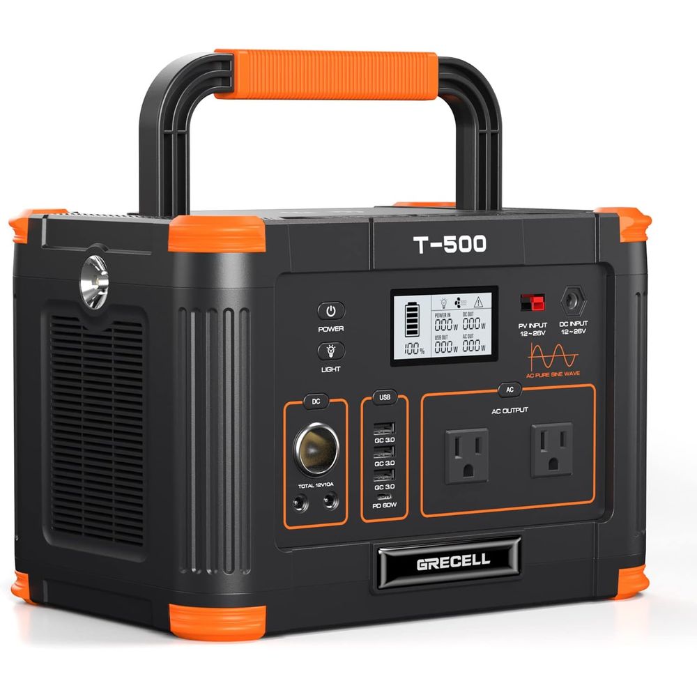Outdoor Power Vac - Przenośna stacja zasilania 500W (maksymalnie 1000W),