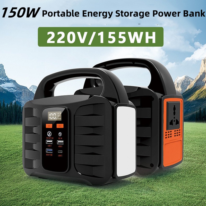 Outdoor Power Bank With Ac Outlet - Stacja zasilania przenośna 42000mAh, powerbank o