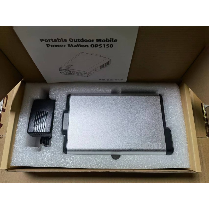 Outdoor Power Bank With Ac Outlet - Przenośna stacja zasilania 150W, generator zewnętrzny