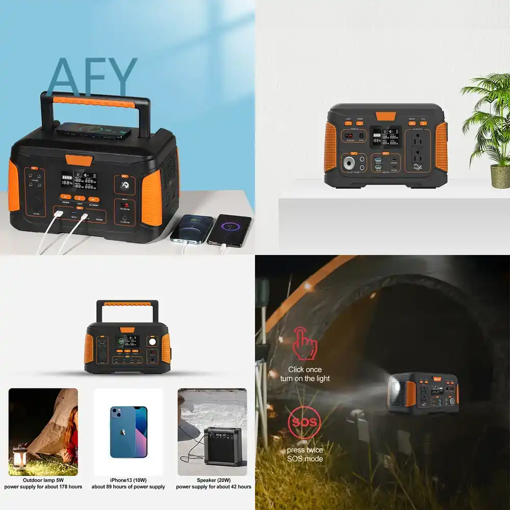 Outdoor Power Bank With Ac Outlet - Przenośna stacja zasilania na zewnątrz do