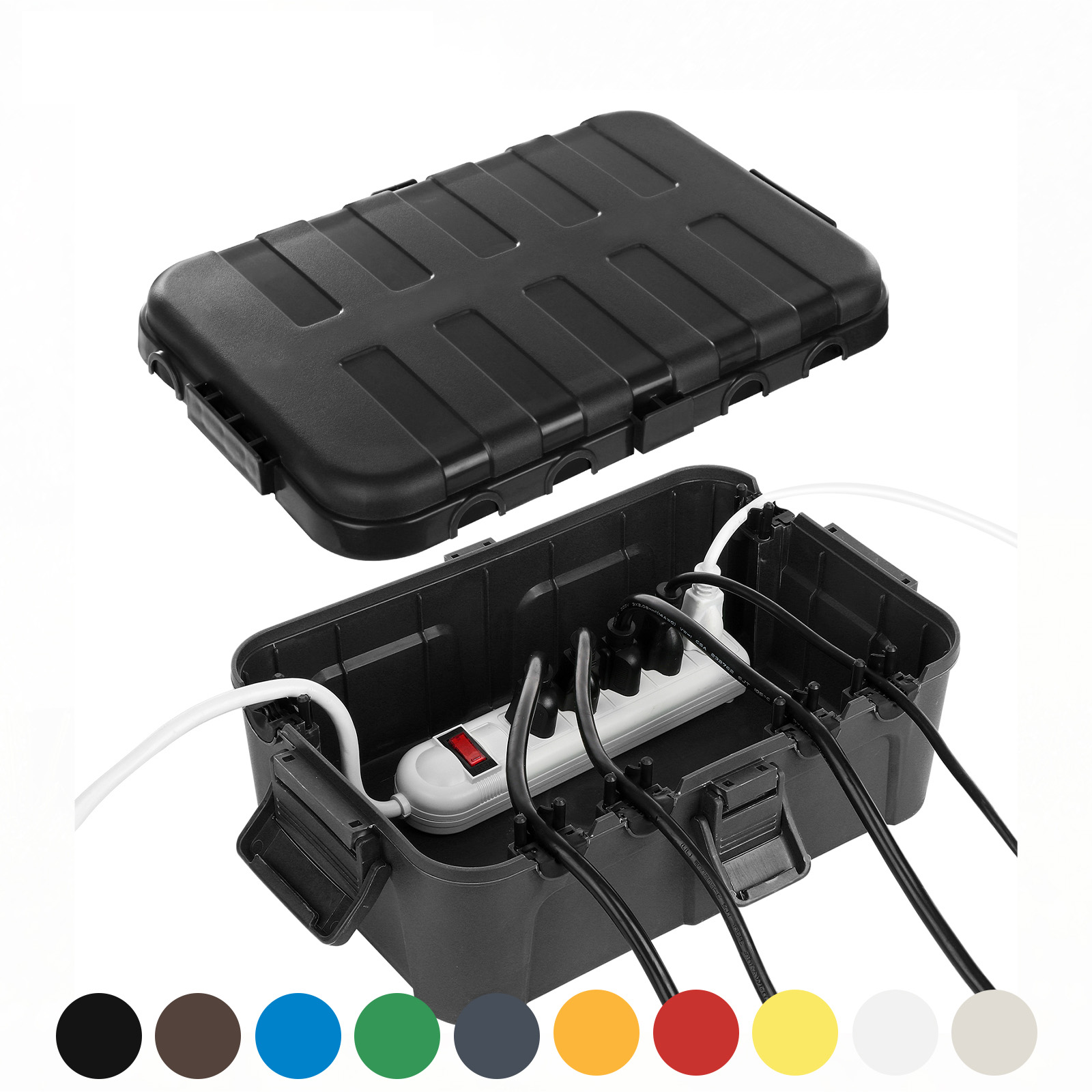 Outdoor Power Adapter - Bardzo Duży Zewnętrzny Skrzynka Elektryczna, Wodoodporna