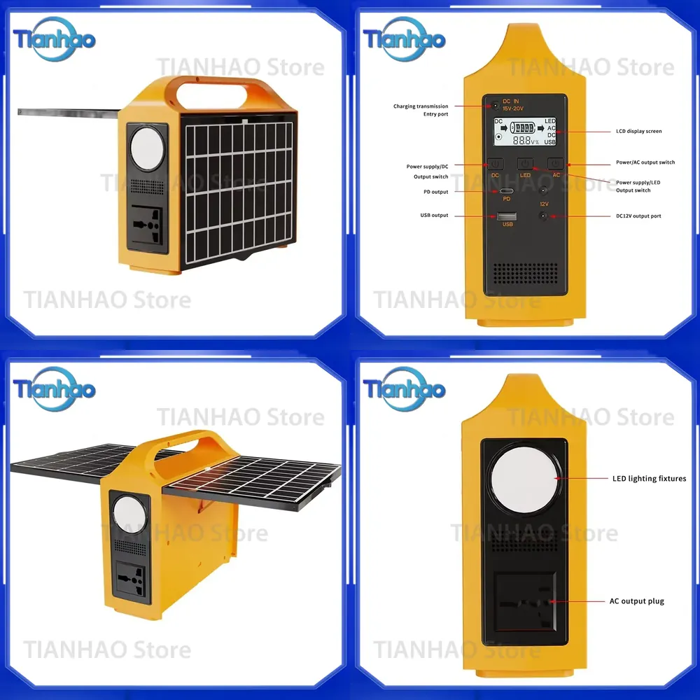 Outdoor Uninterruptible Power Supply - Wielofunkcyjny generator energii słonecznej o mocy