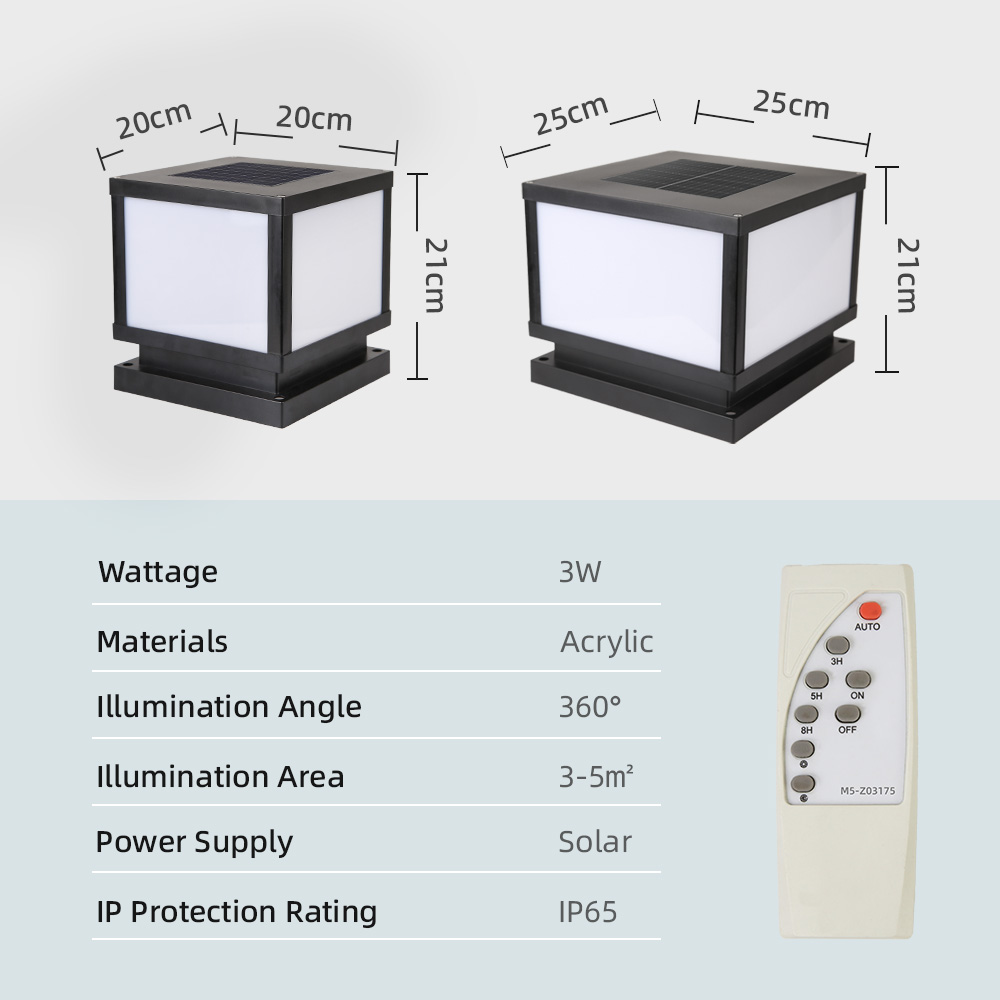 Zewnętrzne lampy solarne LED,  – Outdoor Power Tower recenzja i cena