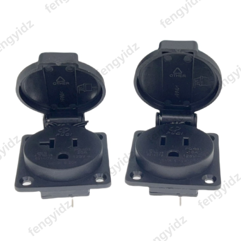 Czarny 125V 15A 20A IP44 CE am – Outdoor Power Usa recenzja i cena