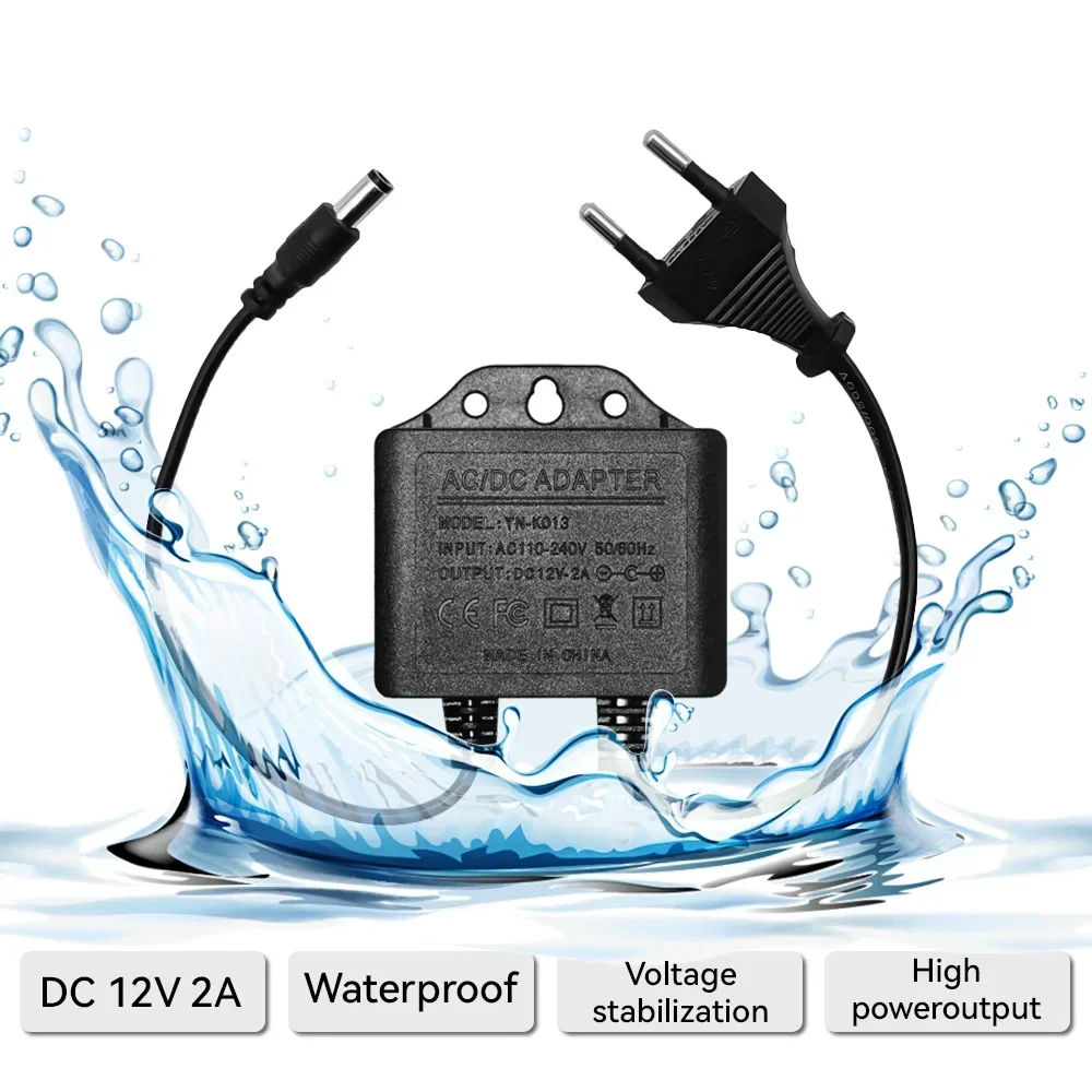 Zasilacz DC12V 2A Wodoodporny  – Outdoor Power Adapter recenzja i cena