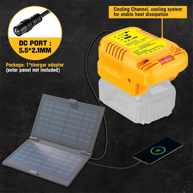 Adapter solarny z gniazdem DC  – Outdoor Power Adapter recenzja i cena