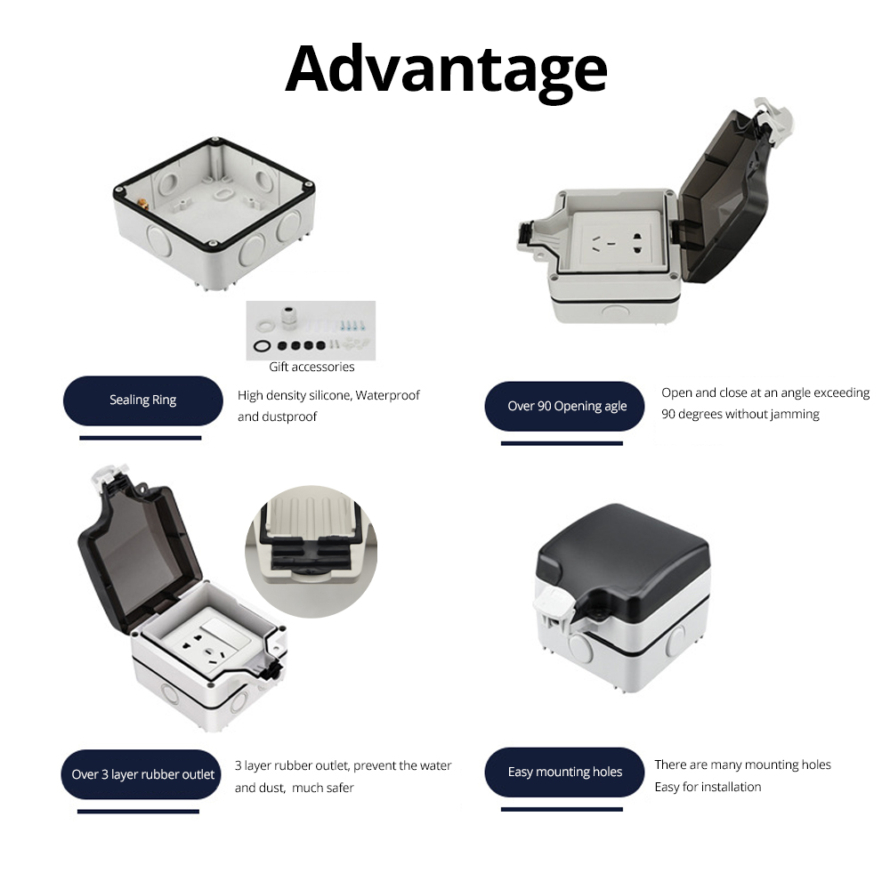 Wallpad IP66 pyłoszczelna wodo – Outdoor Power Adapter recenzja i cena