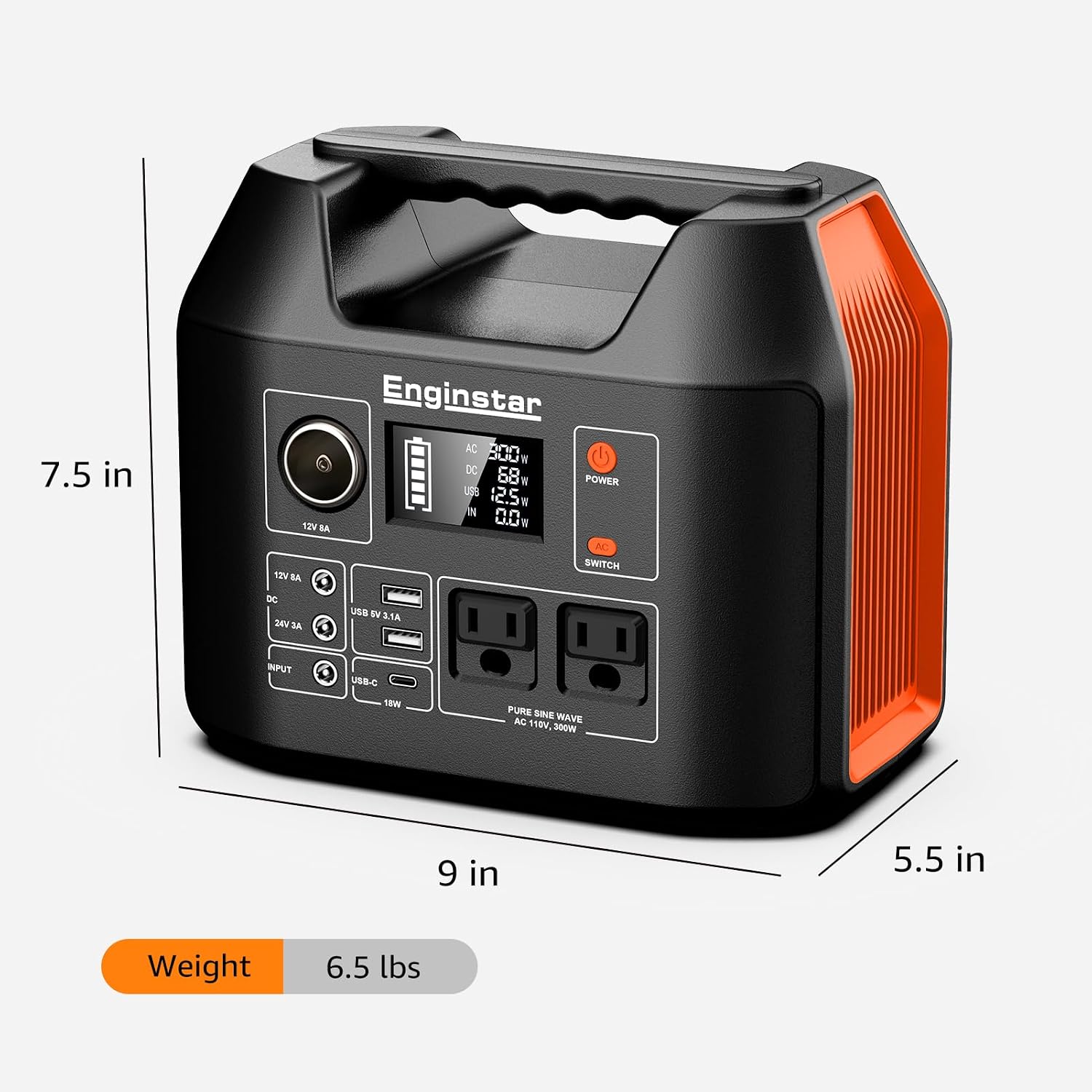 Przenośna stacja zasilania 300 – Outdoor Power Bank With Ac Outlet recenzja i cena