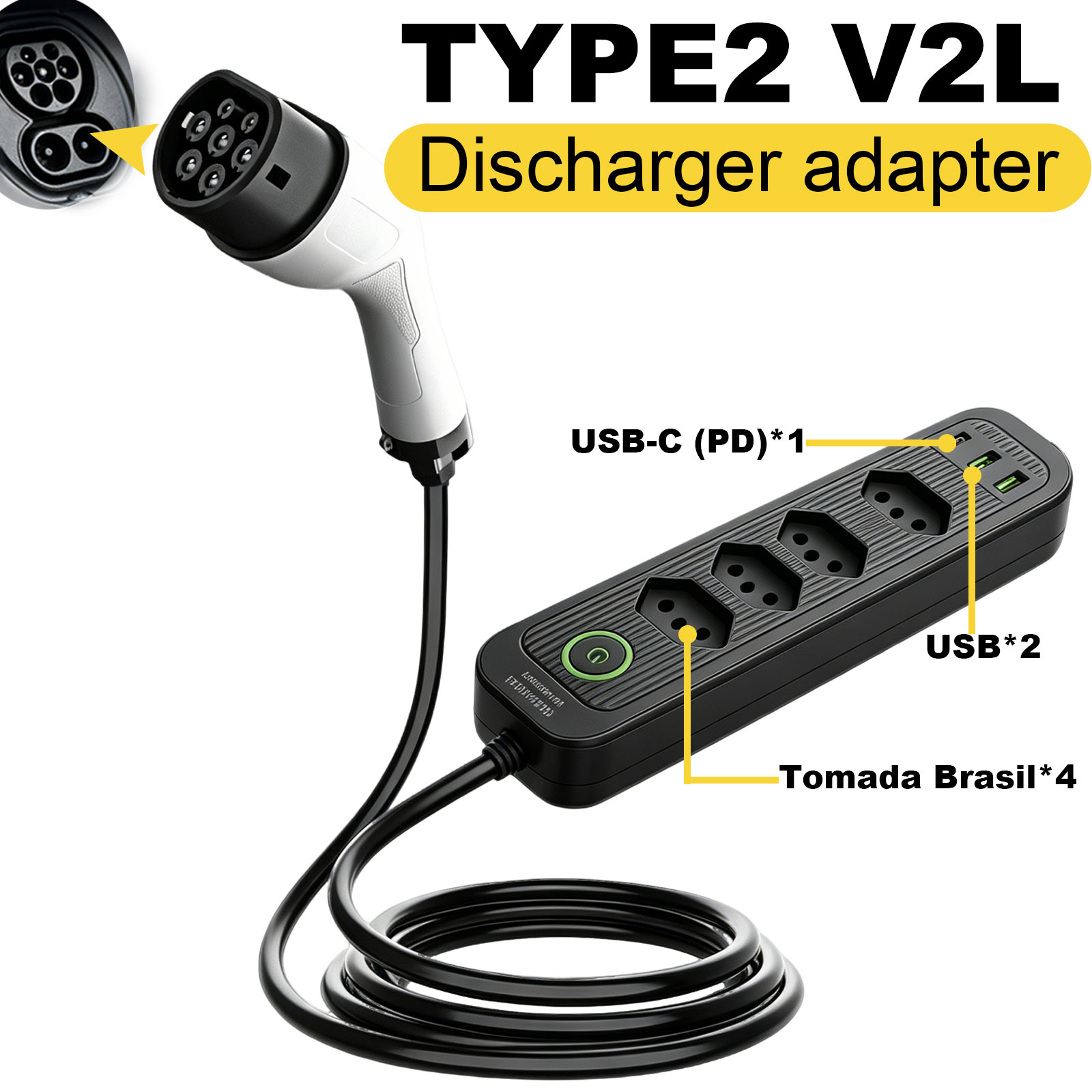 Adapter rozruchowy Type2 V2L 1 – Outdoor Power Adapter recenzja i cena
