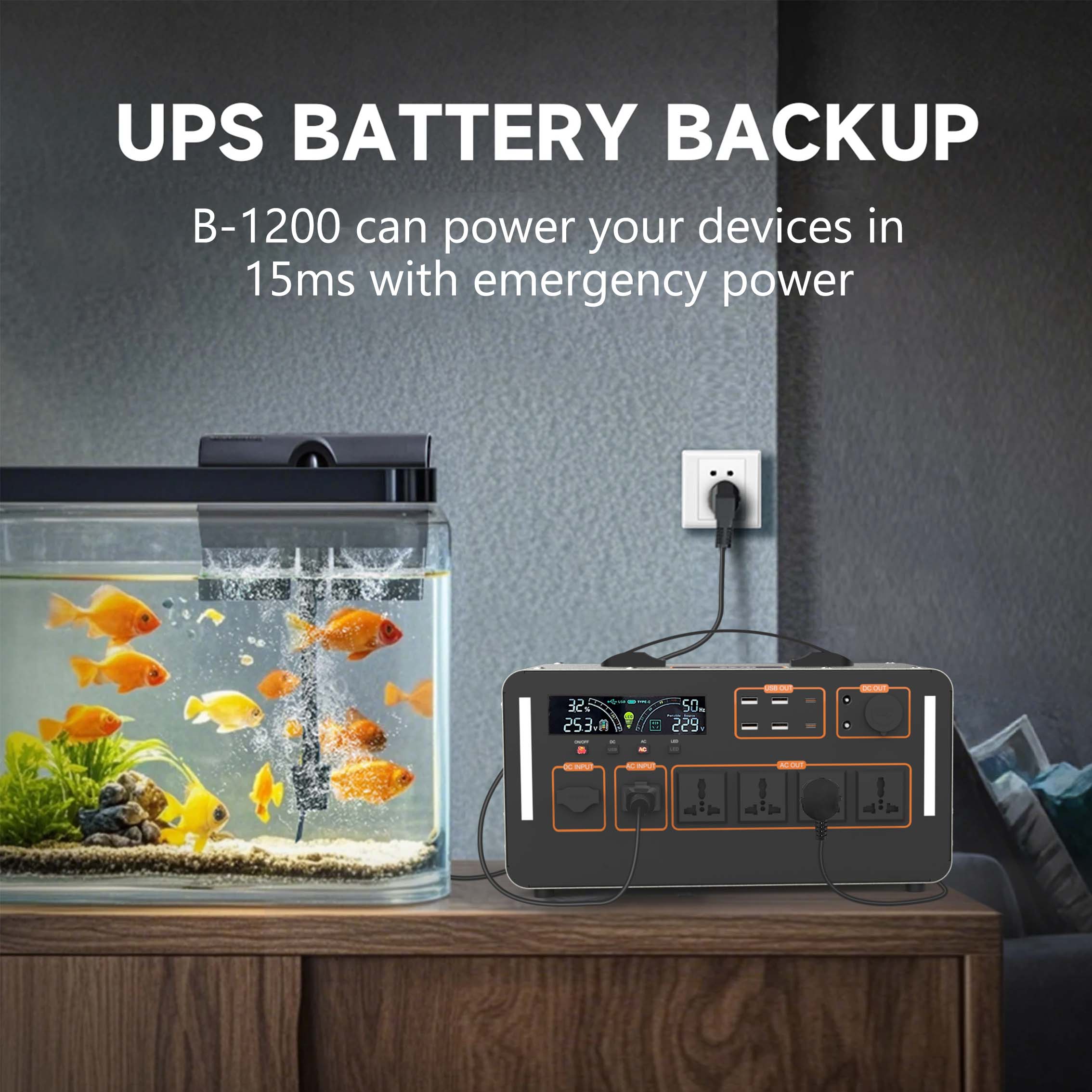 Przenośna stacja zasilania sol – Outdoor Uninterruptible Power Supply recenzja i cena