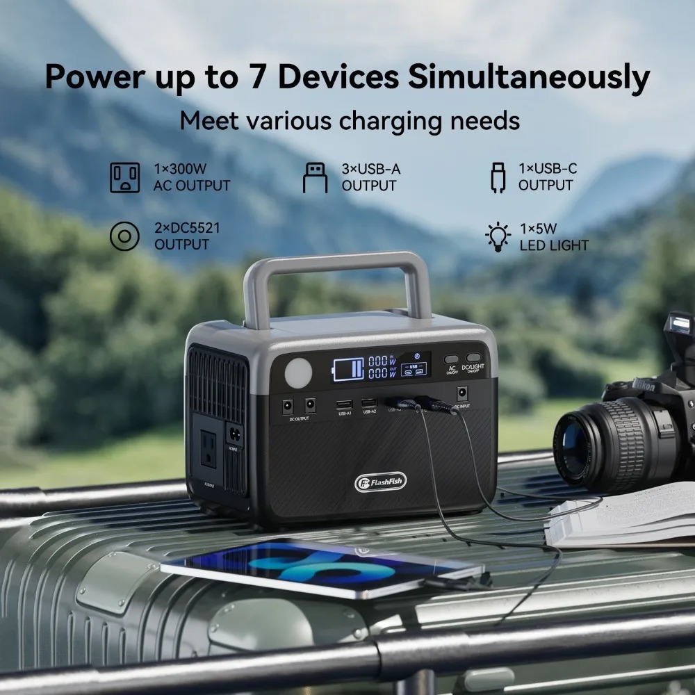 Generator solarny LiFePO4 230, – Outdoor Power Bank With Ac Outlet recenzja i cena