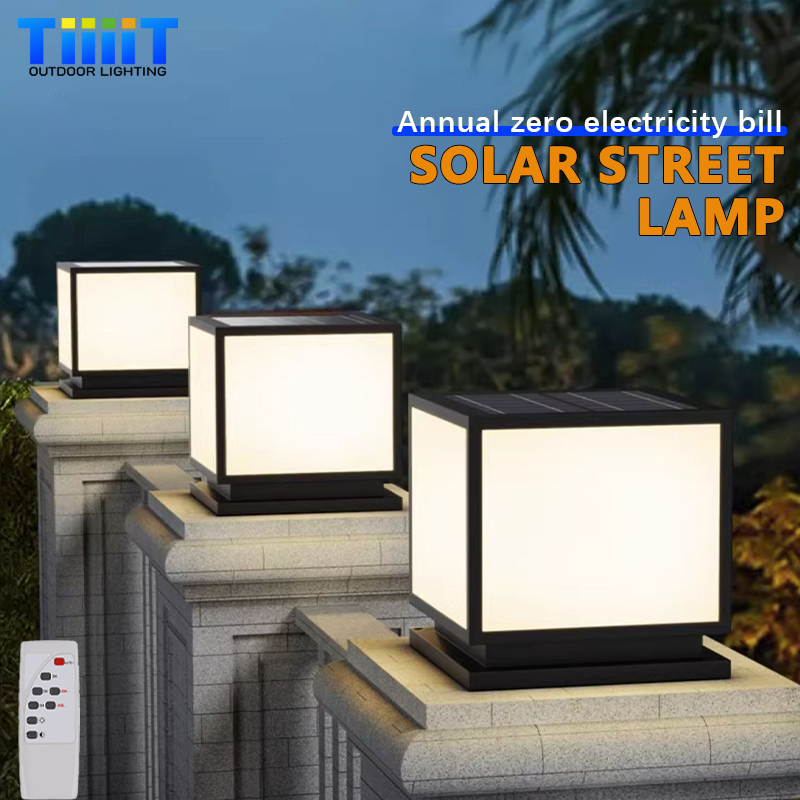 Zewnętrzna lampa solarna LED w – Outdoor Power Tower recenzja i cena