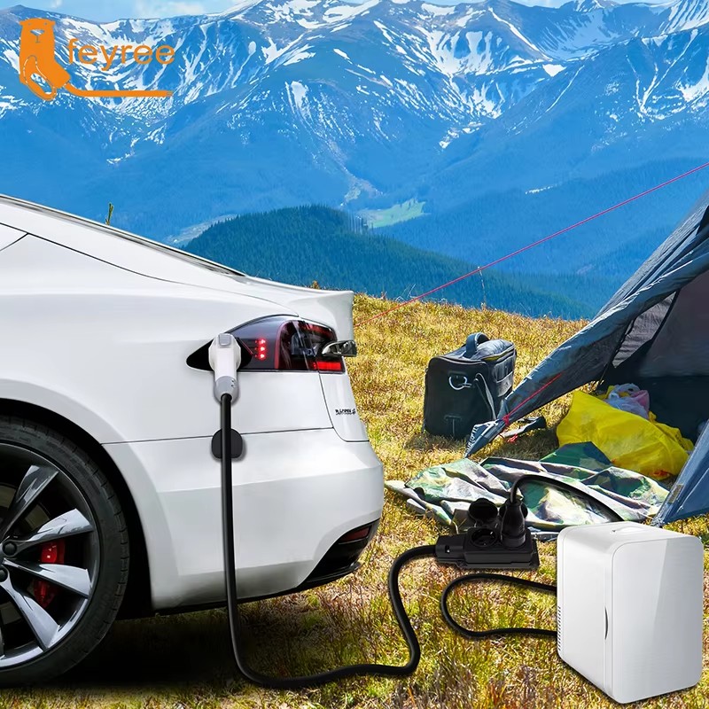 Kabel rozładowujący Feyree V2L – Outdoor Power Adapter recenzja i cena